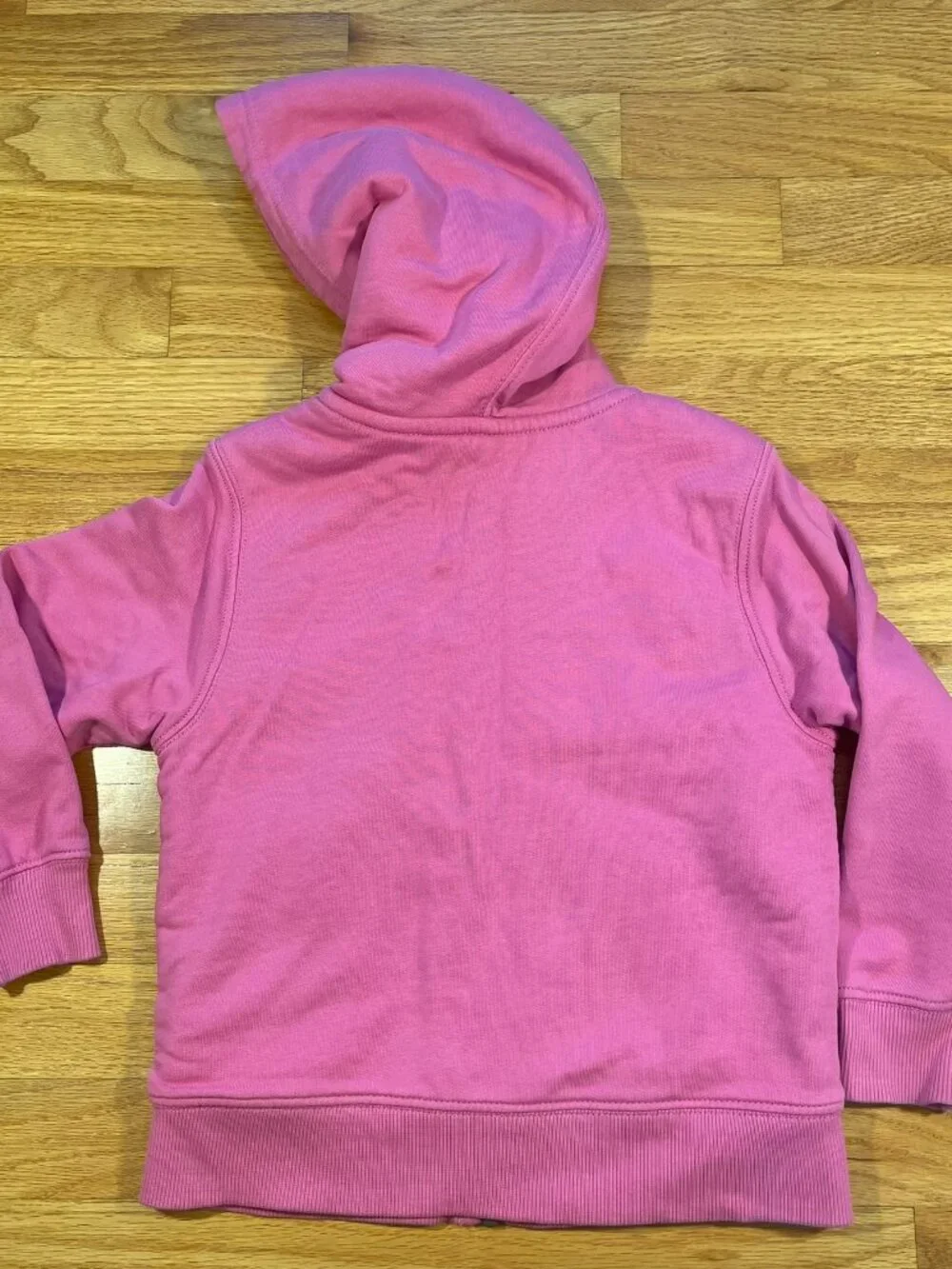 Hanna Andersson Fleece Lined Pink Zip Hoodie | Size 4